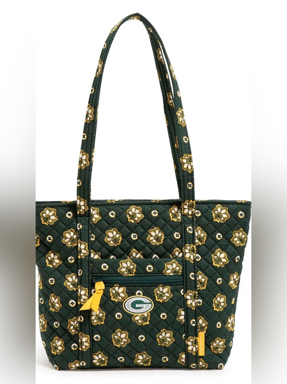 Vera Bradley NFL Small Vera Tote NWT GREEN BAY PACKERS Bandana pattern